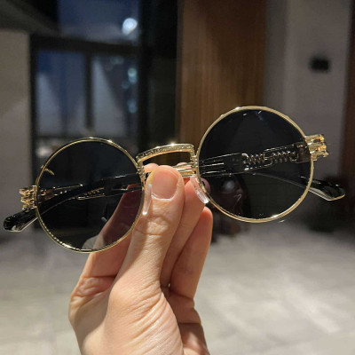 Kính mát, Kính râm Mắt tròn nhỏ thời trang thầy bói sành điệu