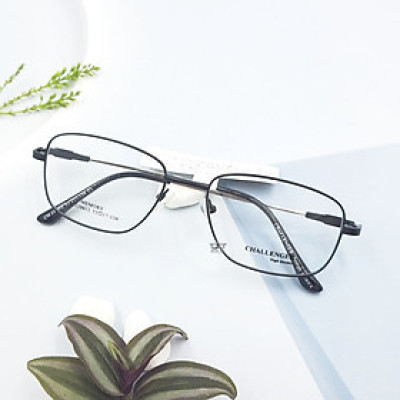 GỌNG KÍNH UNISEX, PHOM CHỮ NHẬT, THỜI TRANG HÀN QUỐC, CHÍNH HÃNG CHALLENGER CM220012