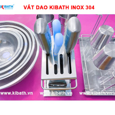 Kệ Để Dao Kibath Inox SUS 304, KB-804