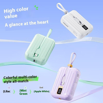 Sạc Dự Phòng Pisen Quick - POWERLink Tiny 22.5W 10000mAh (L & C) - Pisen TS-D326 - Màu Tím