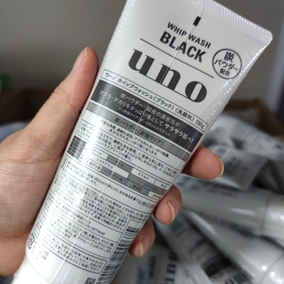 [Nội Địa Nhật Bản] Sữa rửa mặt nam tạo bọt Sạch nhờn cho da dầu UNO Whip Wash Nhật Bản 130g