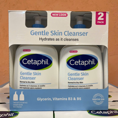 Sữa Rửa Mặt Cetaphil Gentle Skin Cleanser 591 ML nhập Costco USA