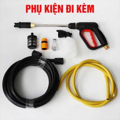 Máy rửa xe Boshun Áp lực cao 160 Bar - Công Suất lớn 2800W - BS-PW2800W - Có Áp Chống Giật, Chống Cháy- Bảo Hành Chính Hãg 6 tháng