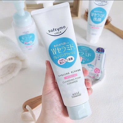 Sữa Rửa Mặt Tẩy Trang Tạo Bọt Kosé Softymo Cleansing Foam (190 G)