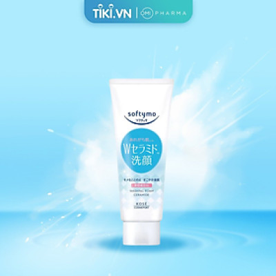 Sữa Rửa Mặt Tạo Bọt Dưỡng Ẩm Bổ Sung Ceramide Softymo Kose Nhật Bản (150g)
