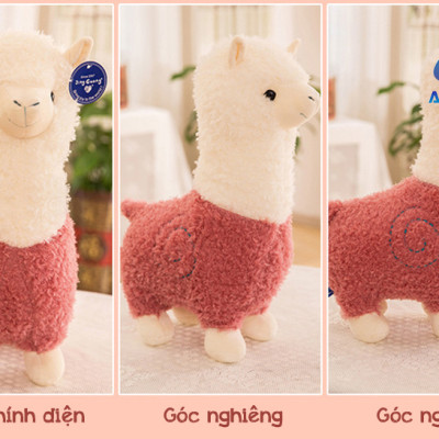 Thú Bông Lạc Đà A Đán Bá Đạo Alpaca Quà Tặng Cưng Xỉu Siêu Hot