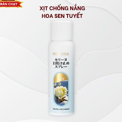 Xịt Chống Nắng Body Miss Moter Sunscreen Body Sen Tuyết Nhật Bản 150ml SPF5