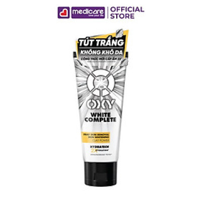 Kem Rửa Mặt Nam OXY White Splash tuýp 100g
