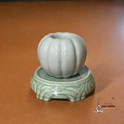 Đế Giá Đỡ Chậu, Bình Hoa Bằng Men 3 Chân 