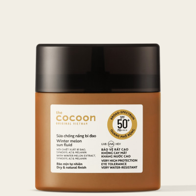 Kem chống nắng Bí đao Cocoon 50ml dạng sữa - sữa chống nắng