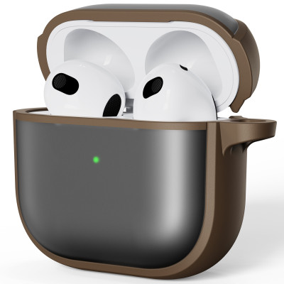  Hộp đựng tai nghe, Case bảo vệ cho tai nghe Airpods 4 Case nhám mờ chống bám vân tay chống sốc hiệu Likgus - Hàng chính hãng