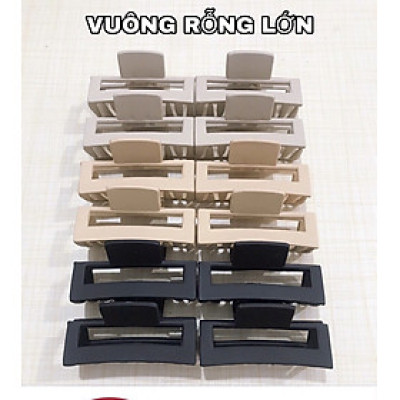 Kẹp gấp tóc mẫu nhám phong cách Hàn Quốc xinh xắn cho nữ - giao màu ngẫu nhiên 