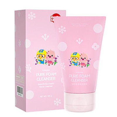 Sữa rửa mặt cho bé tuổi dậy thì Pororo Pure Foam Cleanser Hàn Quốc 120g