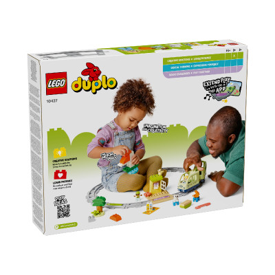 LEGO DUPLO 10427 Đồ Chơi Lắp Ráp Tàu Lửa Phiêu Lưu Tương Tác (57 chi tiết)