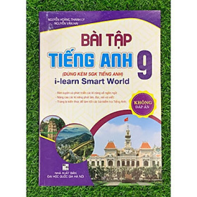 Sách - Bài tập tiếng Anh 9 – không đáp án (bám sát SGK I learn Smart World) (HA-mk)