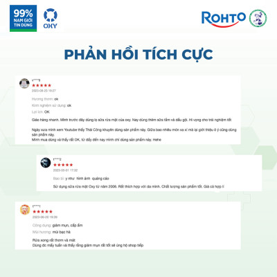 Sữa rửa mặt cho nam Oxy sạch sâu giảm mụn kiểm soát nhờn dạng kem Oxy Total Anti Acne 100g