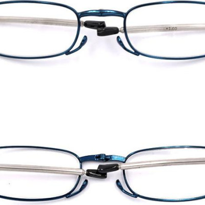 Kính gập màu xanh tròng lão 3.5 độ