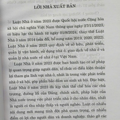 Tìm hiểu Luật Nhà ở năm 2023- Những quy định cần biết