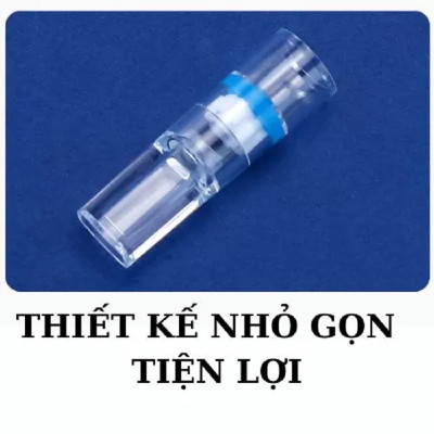 Hộp 100 đầu lọc thuốc bảo vệ sức khỏe, Kèm 4 ron chuyển loại nhỏ