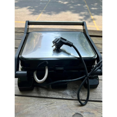 Máy Kẹp Nướng, Ép Bánh Mỳ R2682 Làm Đồ Ăn Sáng Và Kinh Doanh Chính hãng RAF 2000W hàng chính hãng