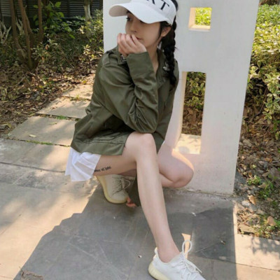 Mũ thể thao sport nửa đầu - Mũ lưỡi trai nửa đầu phong cách thời trang Aloha style-Nón Kết nửa đầu Nữ  Spor - Trắng
