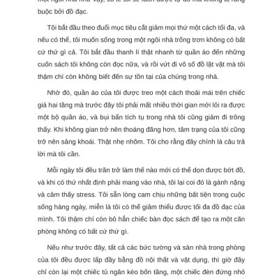 Thực Hành Sống Tối Giản