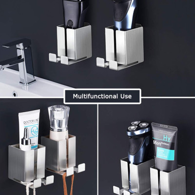 Kệ đựng bàn chải điện máy cạo râu dán tường Hobby Home Decor MCR2