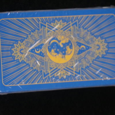 Bài  god foild tarot xanh dương