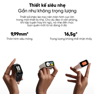 Vòng Đeo Tay Thông Minh Xiaomi Smart Band 9 Active – Hàng Chính Hãng