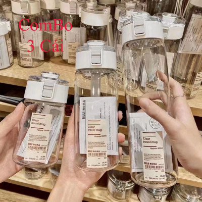 Bình Nước Combo 3 Cái Thể Tích 350/550/800ml