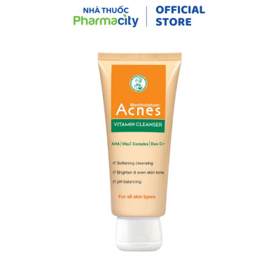 Kem Rửa Mặt ACNES Vitamin Làm Sáng Da, Mờ Sẹo và Thâm (Tuýp 100g)
