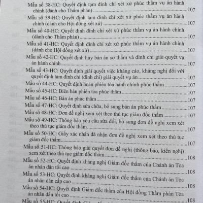 Hệ Thống Các Nghị Quyết Của Hội Đồng Thẩm Phán, Toà Án Nhân Dân Tối Cao Về  Hành Chính, Kinh Tế - Thương Mại và Hôn Nhân Gia Đình Từ Năm 2000 Đến 2023