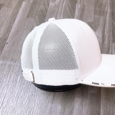 Nón kết, mũ lưỡi trai Pu.ma phản quang báo đen vải kaki phối lưới form chuẩn thời trang cao cấp