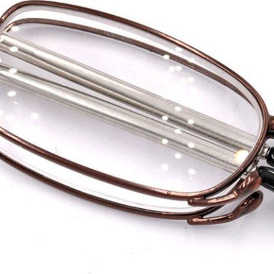 Kính gập 868 màu nâu tròng lão 2.5 độ