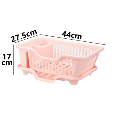 Rổ Úp Bát Việt Nhật Kèm Khay Hứng Nước 3535 