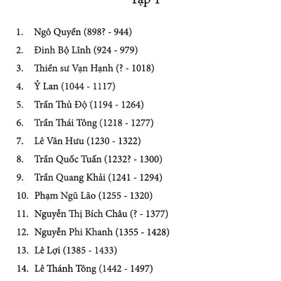 Chuyện Tình Các Danh Nhân Việt Nam (Tập 2)