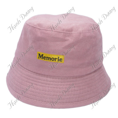 Nón bucket Memorie chất liệu vải nhung mềm mại thời trang - Hạnh Dương