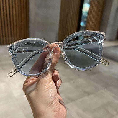 Kính râm Mắt tròn unisex đi ngày đêm 