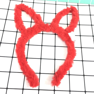 Bờm lông tai thỏ có đèn