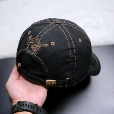 Nón kết, mũ lưỡi trai Ông địa nhỏ vải jeans form chuẩn siêu đẹp (Ảnh thật)