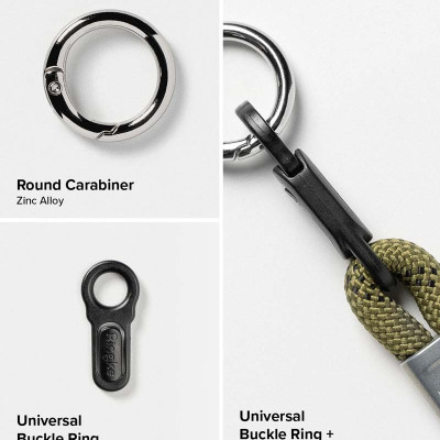 Dây đeo RINGKE Rope Hand Strap - Hàng Chính Hãng