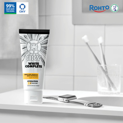 Kem Rửa Mặt Tút Sáng Từ Đất Sét Trắng Oxy White Complete (100g)