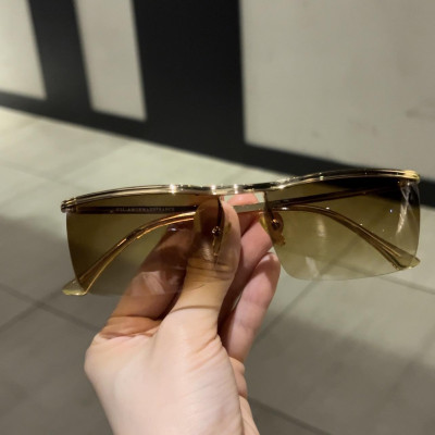 Kính râm Nam Solex Amor ve vàng 14K Fullbox Phụ kiện (Nâu nhạt)
