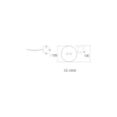 Đĩa đựng xà phòng INOX SUS 304 DE-5606 