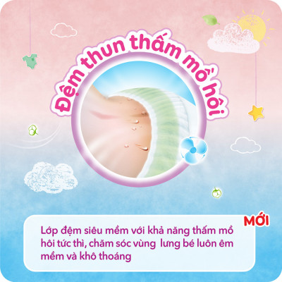 Tã Dán Bobby Siêu Mỏng Thấm Gói Siêu Lớn L68 (68 Miếng)