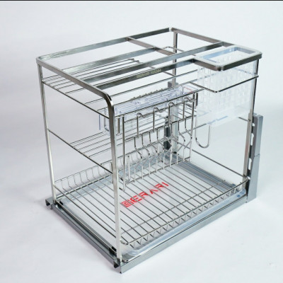 Giá đựng dao thớt gia vị 2 tầng 