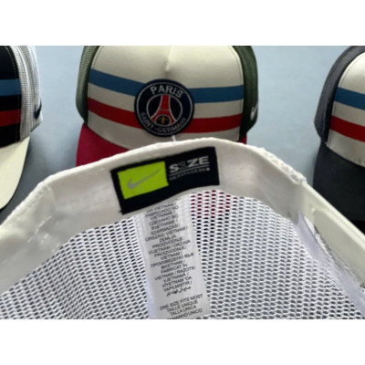Nón kết mũ lưỡi trai Câu lạc bộ Paris Saint Germain kaki phối vải cao cấp năng động
