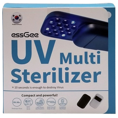 Đèn UV diệt khuẩn trong 10 giây Model EssGee-003 - Hàn Quốc (màu xanh)