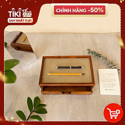 Hộp Gỗ Ngăn Kéo TOYOOKA CRAFT, Phụ Kiện Gỗ Cao Cấp, Sắp Xếp Bàn Làm Việc Ngăn Nắp, Gọn Gàng - SC04