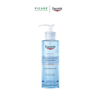 Gel Rửa Mặt Eucerin DermatoCLEAN HYALURON Cleansing Gel Da Nhạy Cảm (200 ml)